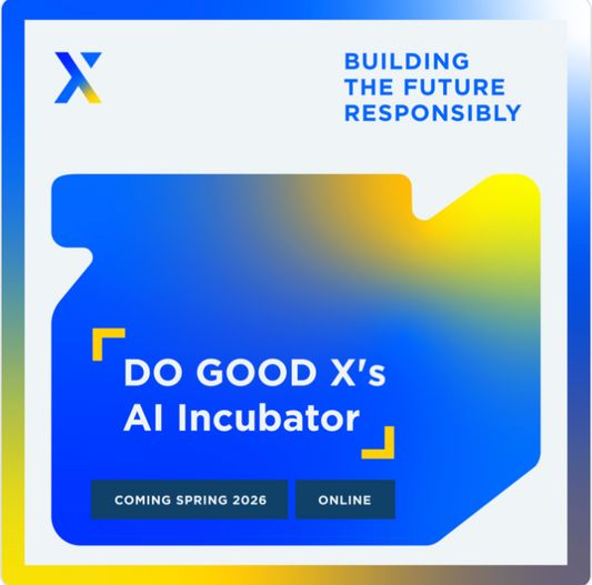 DO GOOD X AI Incubator
